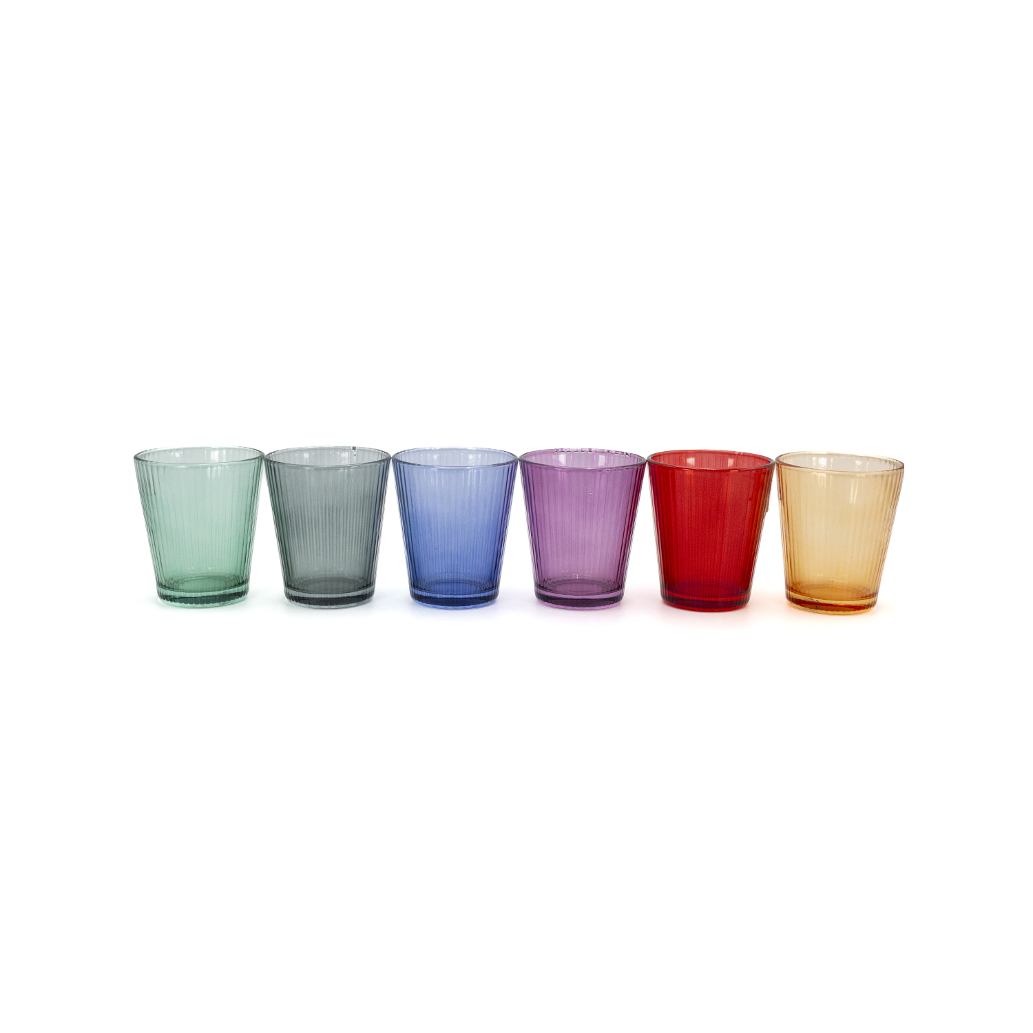 Villa D'Este NICE COLOR SET 6 Bicchieri Acqua