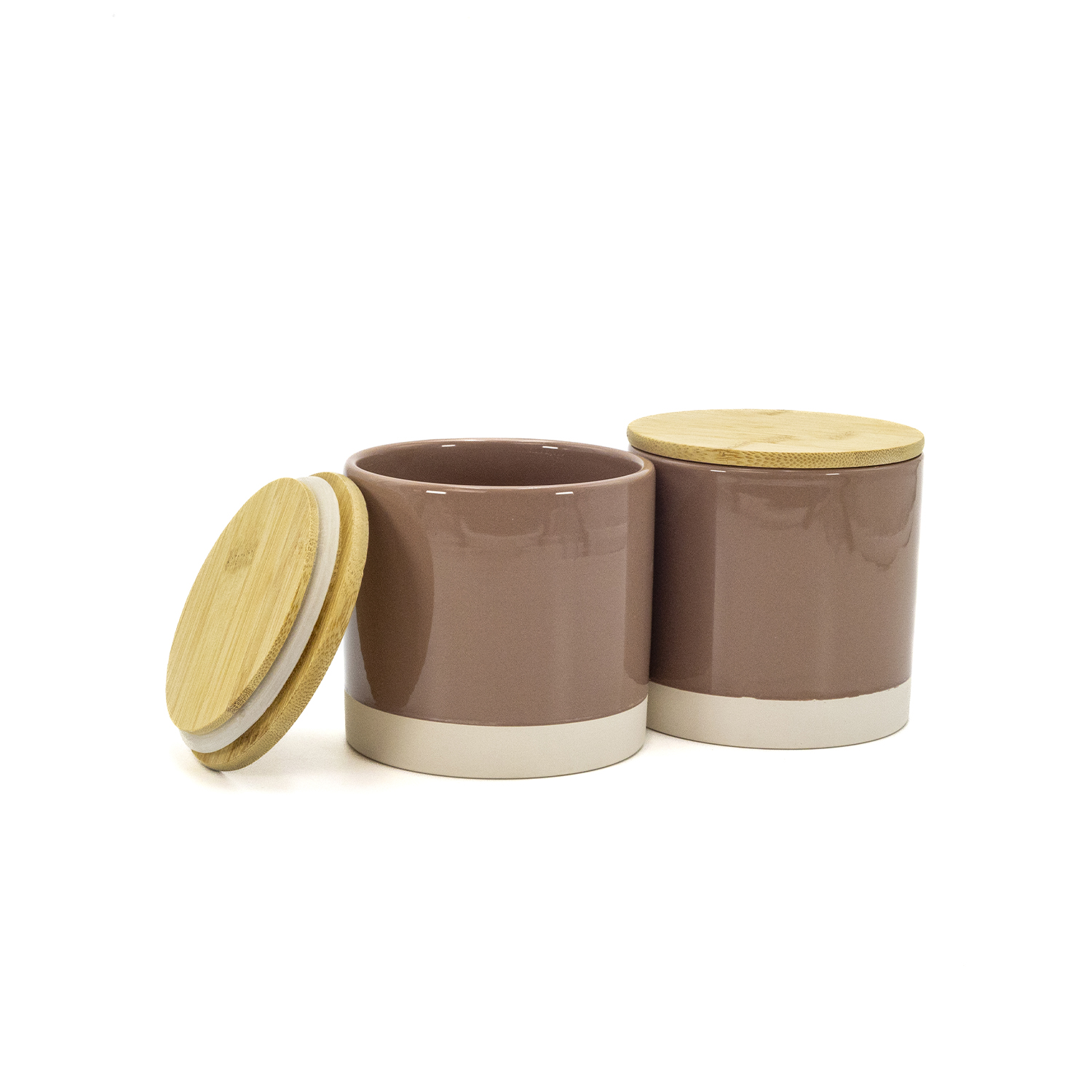 Second image of Barattolo con tappo bamboo