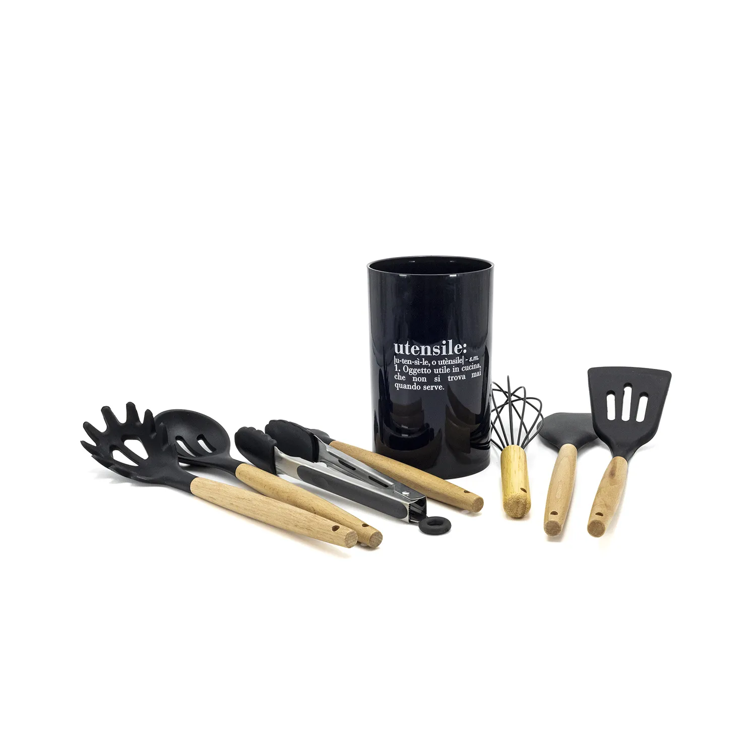 Second image of Villa D'Este  VICTIONARY TOOL SET 8 PIECES BLACK