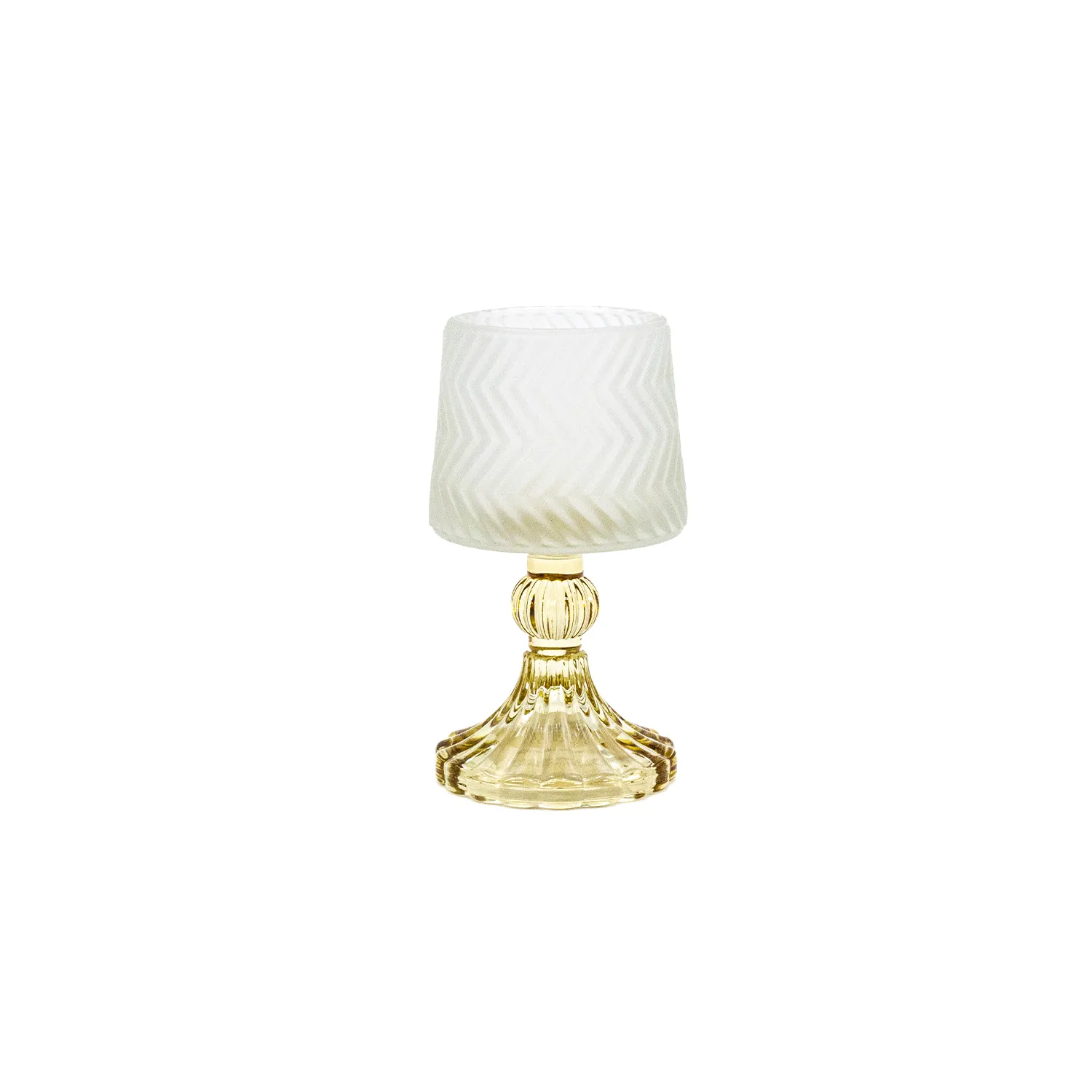 EDG - Portacandela Lampada in Vetro